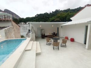 Construção de Piscina e Terraço - Obra Gávea